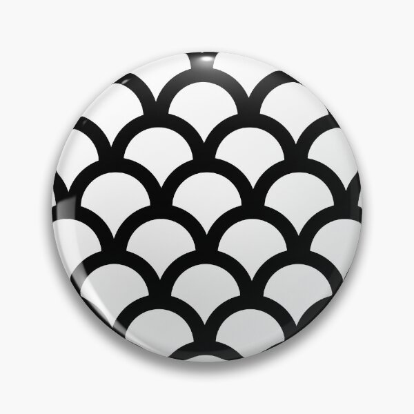 Item preview, semi circle black pattern designed and sold by mylensflow.