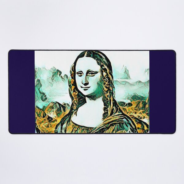 Item preview, "Mona Lisa (60)" Da Vinci's famous painting reimagined. designed and sold by thalasson.