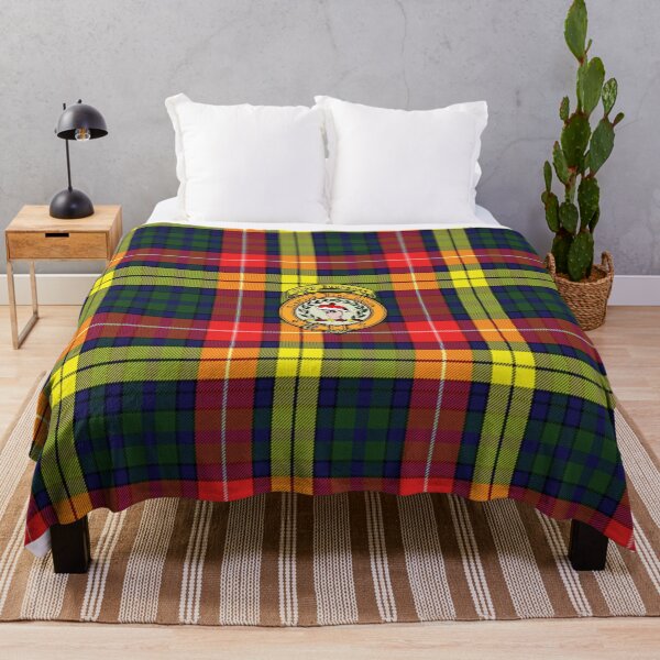 Item preview, Buchanan Scottish Tartan and Crest designed and sold by BagTown Clans.