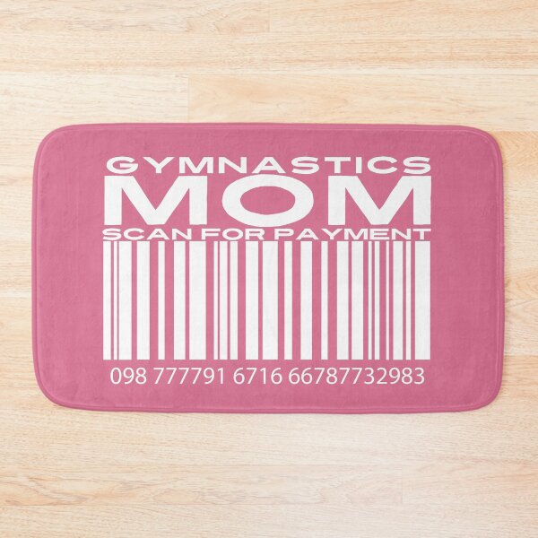 Item preview, Gymnastics Mom Scan For Payment | Gymnastics Mom | Funny Gymnastics Quote (Black Lettering Available) designed and sold by Wavecrest Wearables.