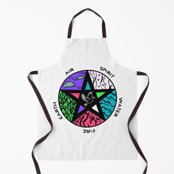 Item preview, Spiritual Dove Five Elements Pentagram Spring Colour designed and sold by OmniRoseArt.