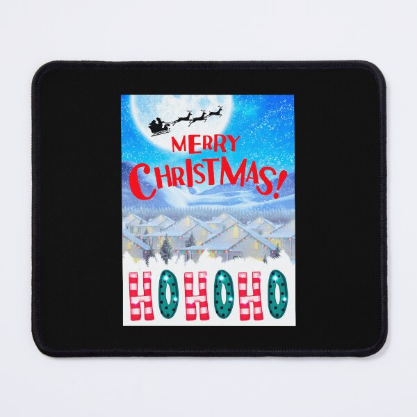 Item preview, Merry Christmas Santa Sleigh Ho Ho Ho designed and sold by teewearstyle.