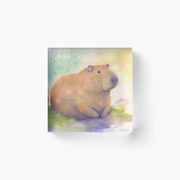 Artikelvorschau, Süßeste Capybara aller Zeiten, entspannend entworfen und verkauft von recollectionsv.