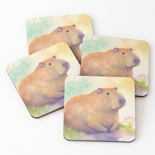 Item preview, Cutest Capybara Ever, Relaxing designed and sold by recollectionsv.
