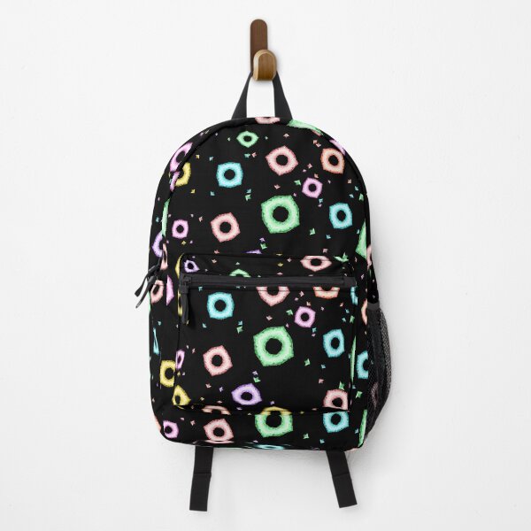 Item preview, Copy of Fluroescent Rainbow Square Donut Confetti Black designed and sold by Bright76.
