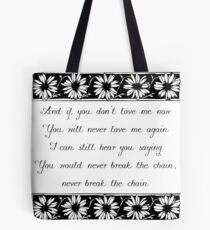 The Chain - Fleetwood Mac Tote Bag