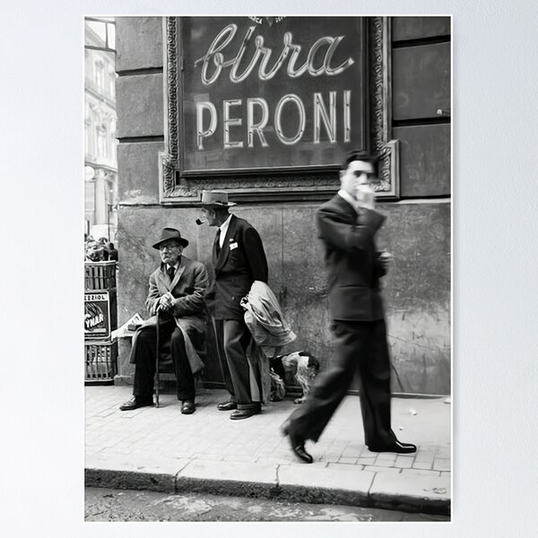 Item preview, Men in a Street of Napoli Italy designed and sold by akireterjadi.