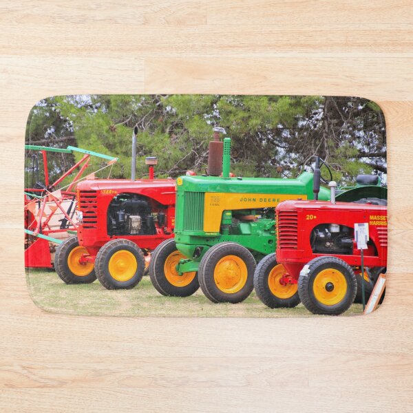 Item preview, Old farm tractors in a line, Australia designed and sold by FranWest.