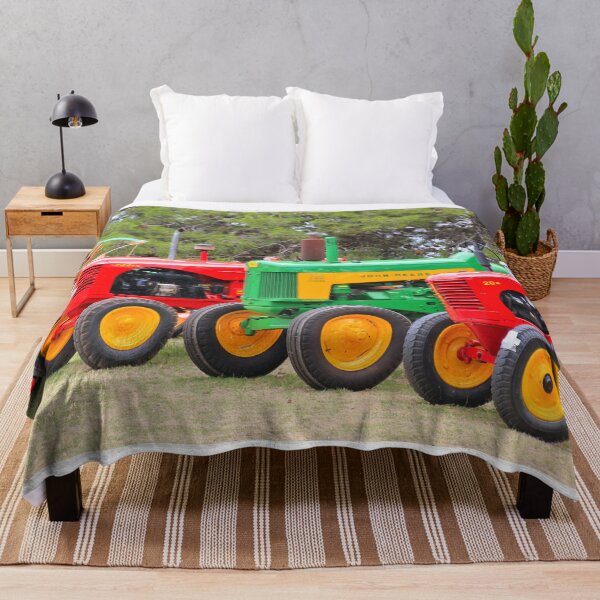 Item preview, Old farm tractors in a line, Australia designed and sold by FranWest.