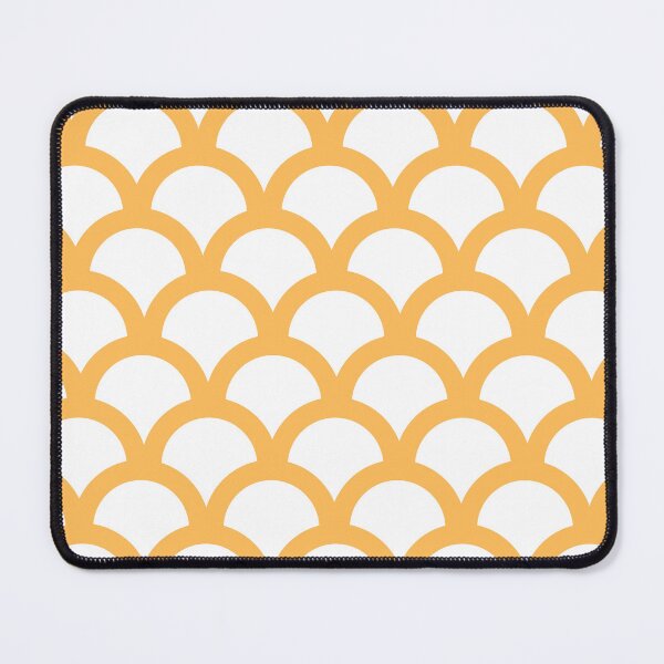 Item preview, half circle peach pattern designed and sold by mylensflow.