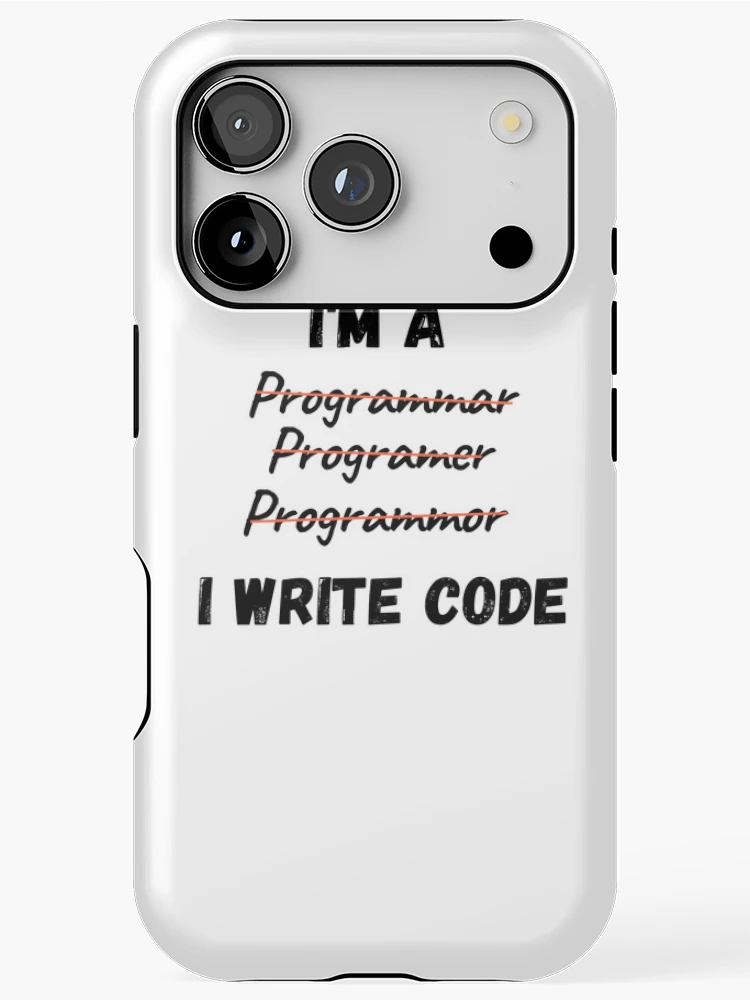 Thumbnail 1 of 4, iPhone Case, I wrote code designed and sold by Rolmani-shop.