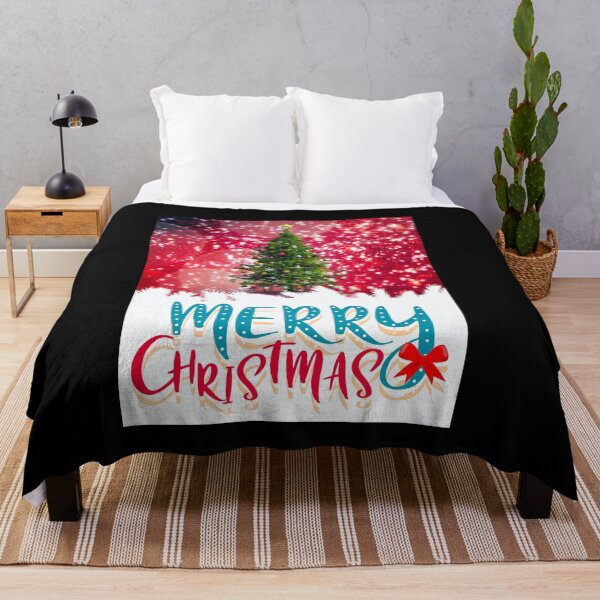 Item preview, Merry Christmas Tree Red designed and sold by teewearstyle.