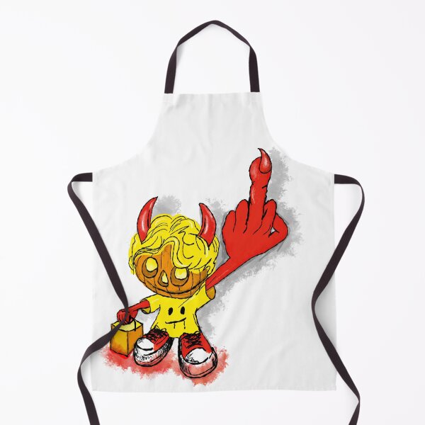 Item preview, Demon Jack-O-Lantern Halloween Illustration designed and sold by threeeyedspider.