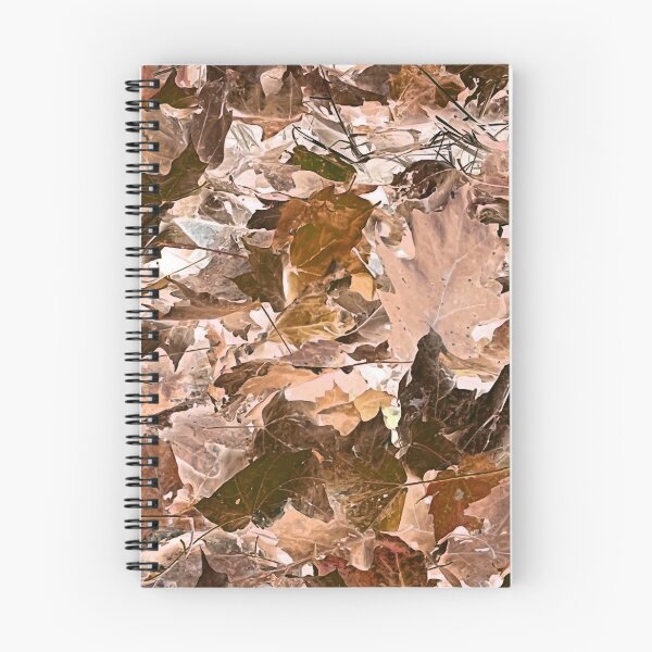 Item preview, Crisp browns of Fall - Photo illustration of a walk thru leaves designed and sold by SketchViews.
