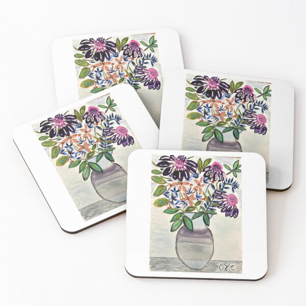 Item preview, flowers in vase designed and sold by Linda Grimmick.