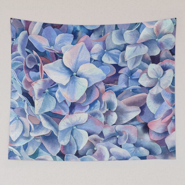 Item preview, "Blue hydrangea" designed and sold by Emma   Reznikova.