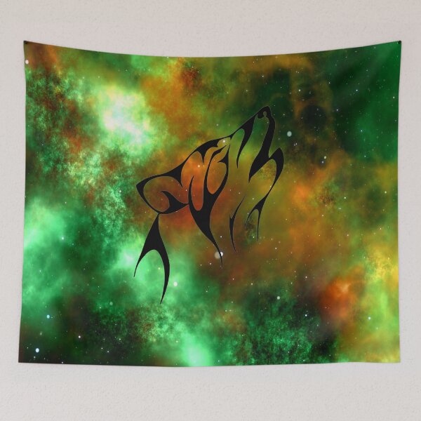 Item preview, Galaxy wolf art designed and sold by MNA-Art.