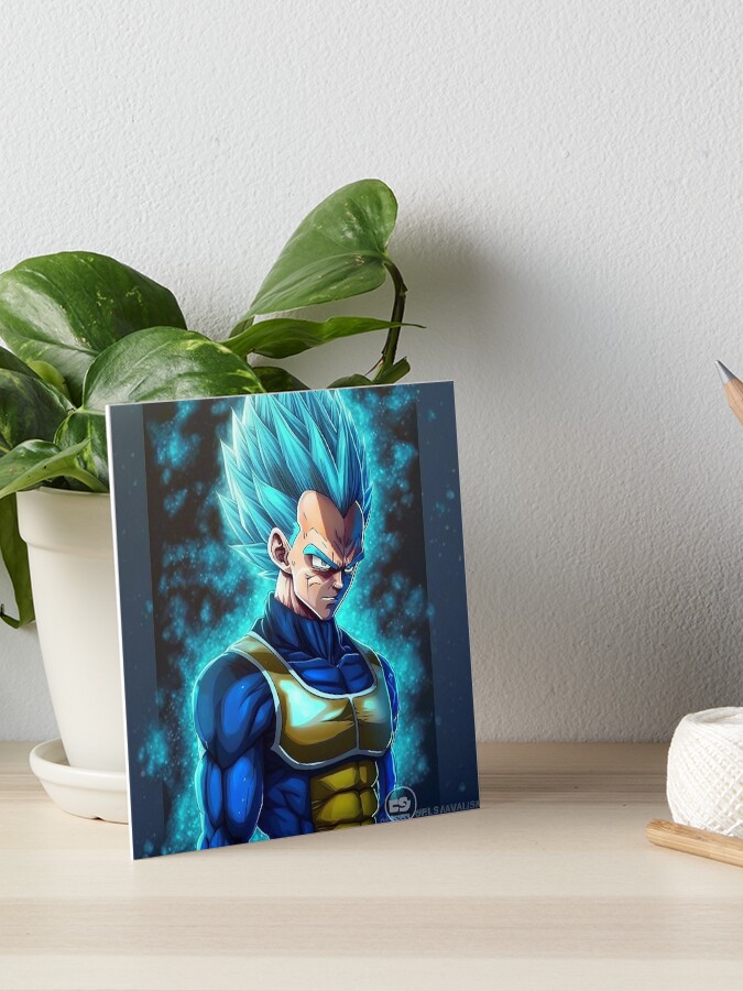 Super Saiyan Blue Vegeta Poster for Sale by creationistlife