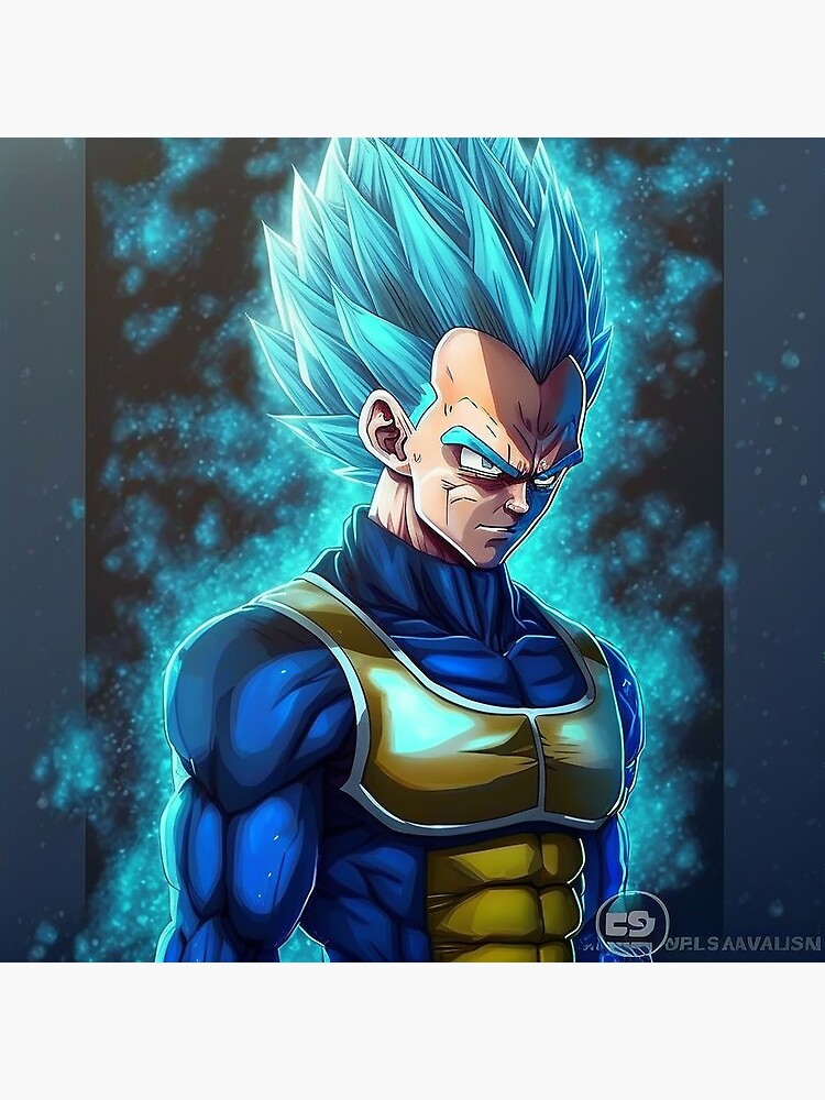 Super Saiyan Blue Vegeta Poster for Sale by creationistlife