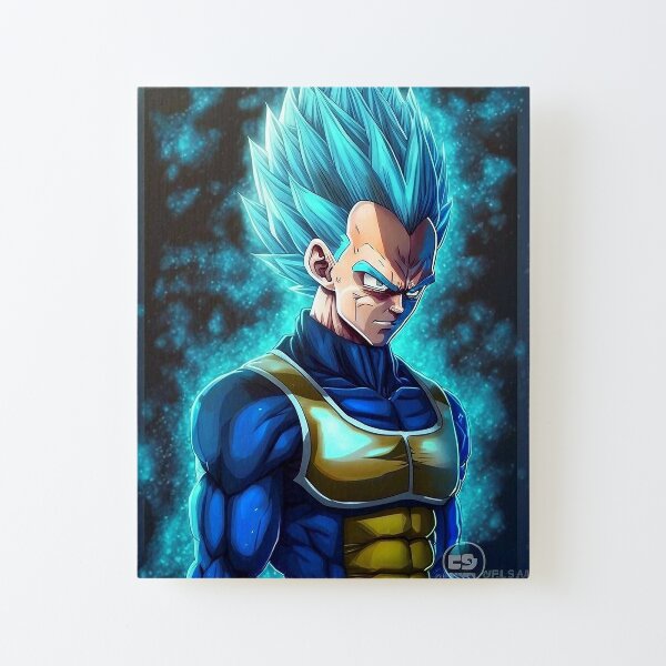 Super Saiyan Blue Goku Greeting Card by Creationistlife