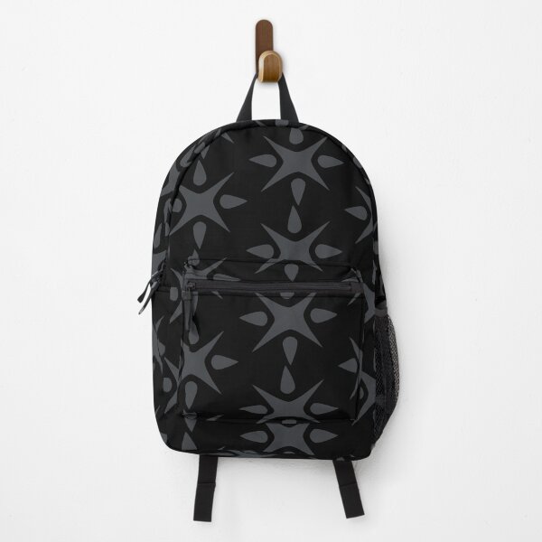 Item preview, Large Geometric abstract snowflake in dark grey designed and sold by AngelDawnDesign.
