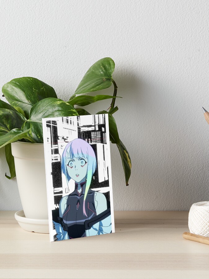 Cyberpunk Holographic Lucy Die-Cut – konekokafe