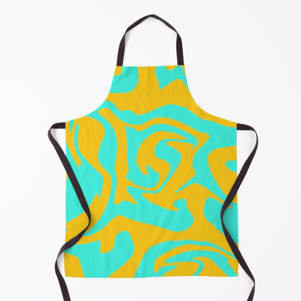 Item preview, Gold & Turquoise Liquid Swirl designed and sold by rainestore.