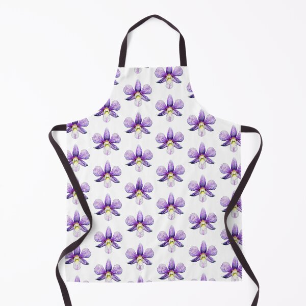 Item preview, Dendrobium orchid Candy Stripe Watercolor  designed and sold by Floral-Art.