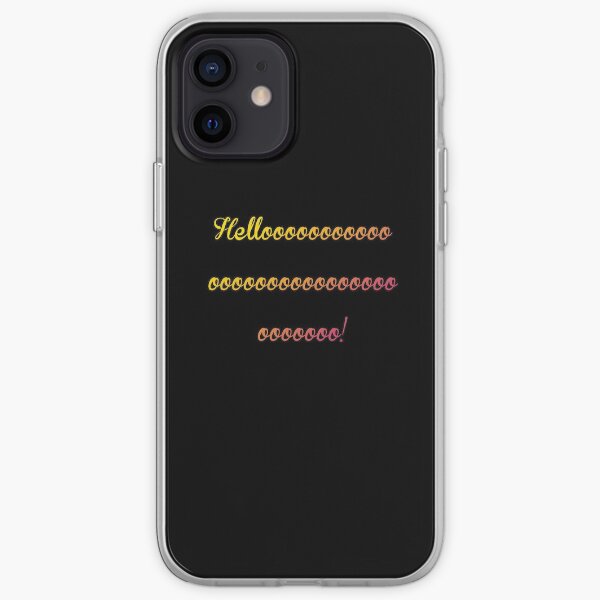 Helloooooooooooooooooooooooooooooooooo! iPhone Soft Case