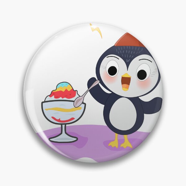 Item preview, Cute Penguin Eats the Icecream  designed and sold by KrintoryTees.