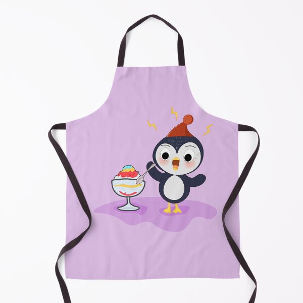 Item preview, Cute Penguin Eats the Icecream designed and sold by KrintoryTees.
