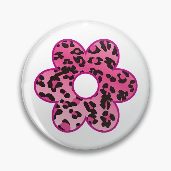Item preview, Pink Cheetah Print Flower Design designed and sold by wavyroze.