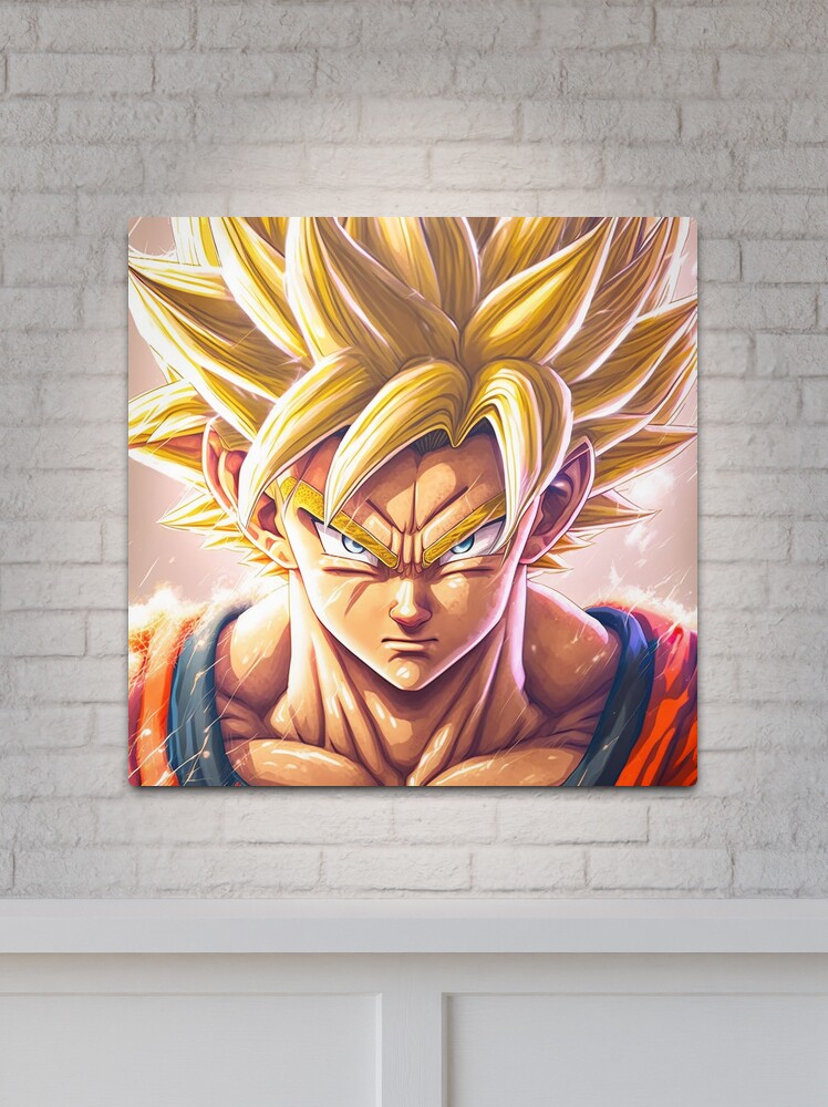 Super Saiyan 2 Goku Metal Print for Sale by creationistlife