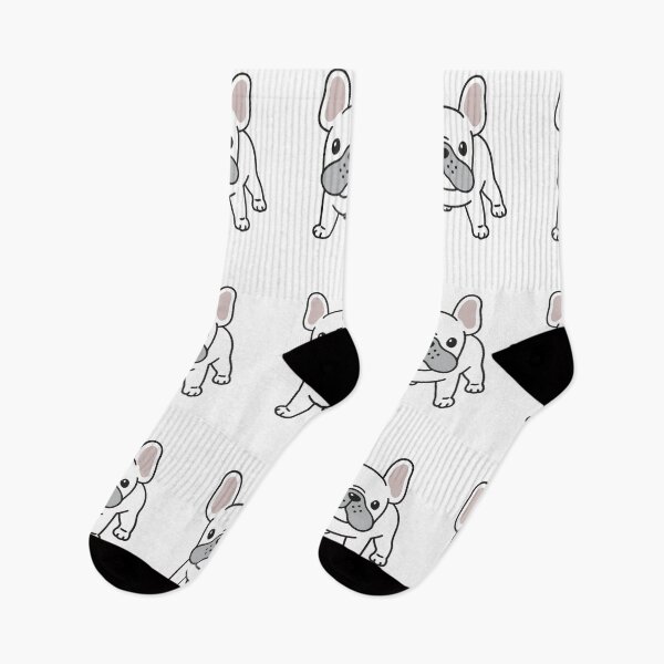 Item preview, Cute White Pug V3 designed and sold by The Love Quill.