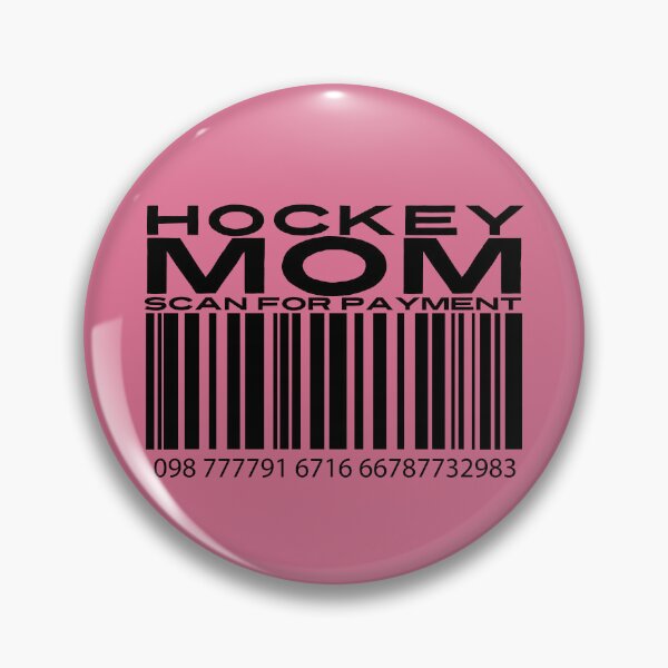 Item preview, Hockey Mom, Scan For Payment | Mom Hockey | Hockey with Mommy (White Lettering Available) designed and sold by Wavecrest Wearables.