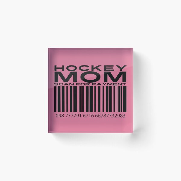 Item preview, Hockey Mom, Scan For Payment | Mom Hockey | Hockey with Mommy (White Lettering Available) designed and sold by Wavecrest Wearables.