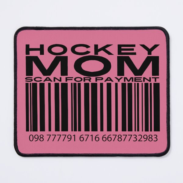 Item preview, Hockey Mom, Scan For Payment | Mom Hockey | Hockey with Mommy (White Lettering Available) designed and sold by Wavecrest Wearables.