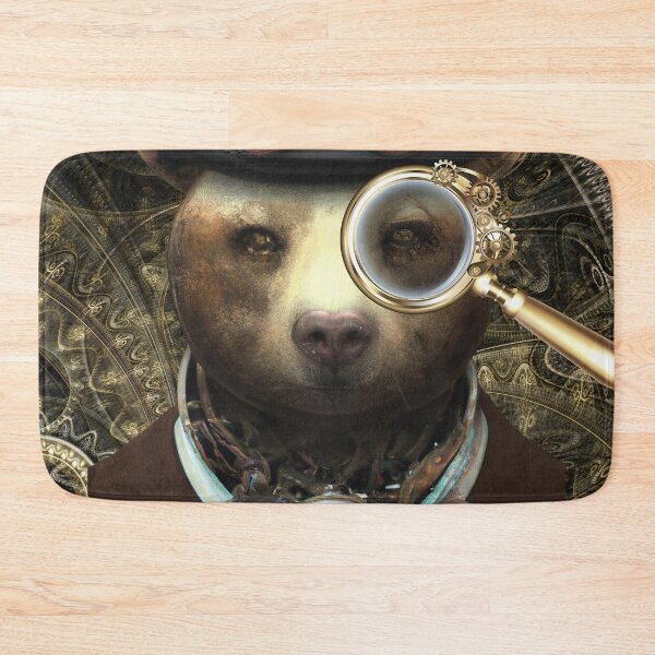 Item preview, Steampunk Bear  designed and sold by Edenglow Prints & Peculiars.