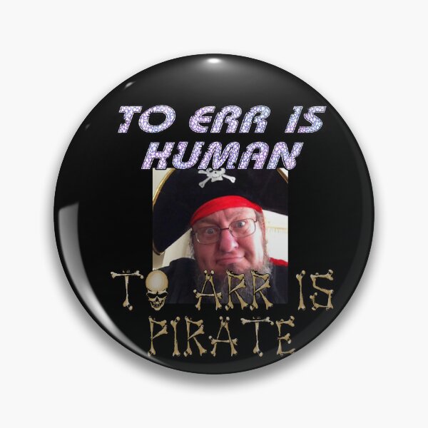 Item preview, To Arr is Pirate designed and sold by Black-Orc.