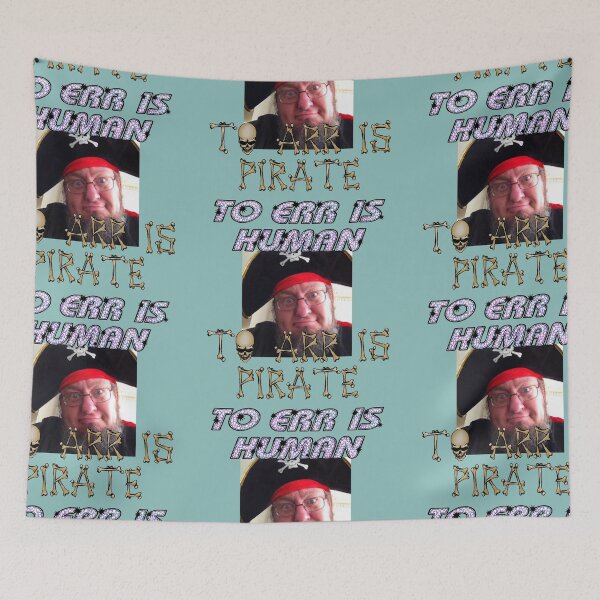 Item preview, To Arr is Pirate designed and sold by Black-Orc.