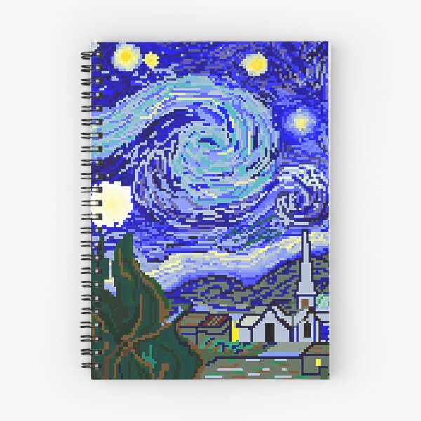 Item preview, starry night pixel designed and sold by mrecho-art.