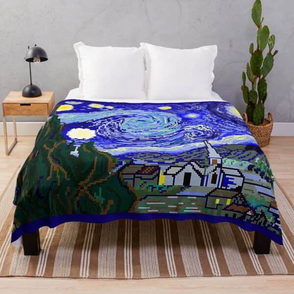 Item preview, starry night pixel designed and sold by mrecho-art.