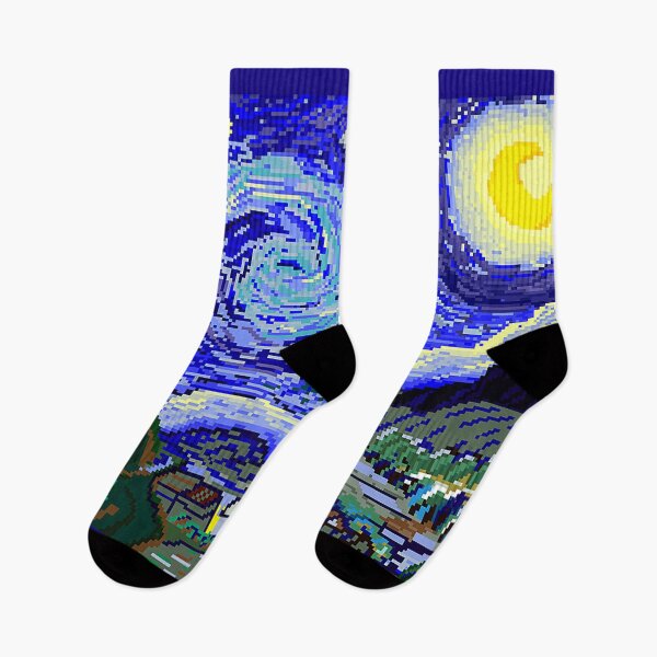 Item preview, starry night pixel designed and sold by mrecho-art.