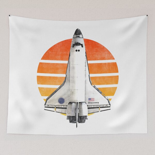 Item preview, Space Shuttle Discovery Overhead View designed and sold by KTSubz Faith & Fun Designs.