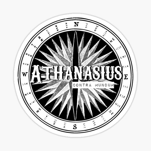 Item preview, Athanasius Contra Mundum - Compass designed and sold by Patristix.