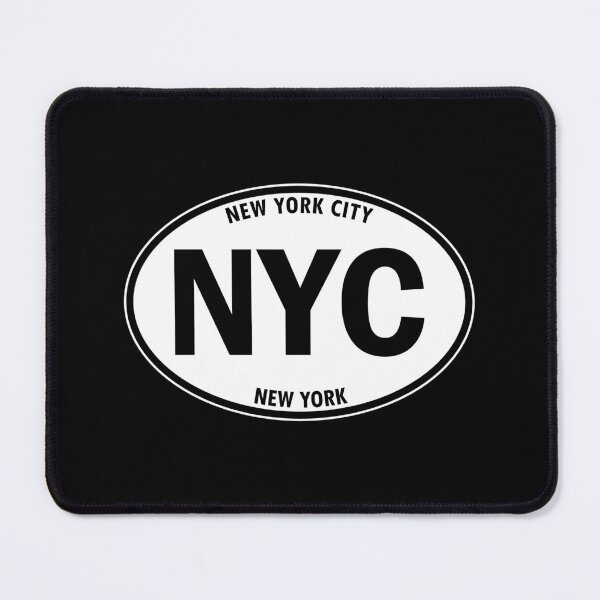 Item preview, NYC, New York City, New York Oval Travel Sticker designed and sold by BBTravels.
