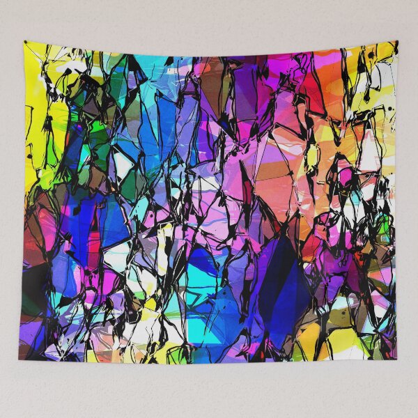 Item preview, Colorful Abstract Collage designed and sold by Phil Perkins.