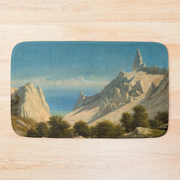 Item preview, View of Sommerspiret, the Cliffs of Møn | Georg Emil Libert | 1846 Danish Landscape Art designed and sold by CJET.