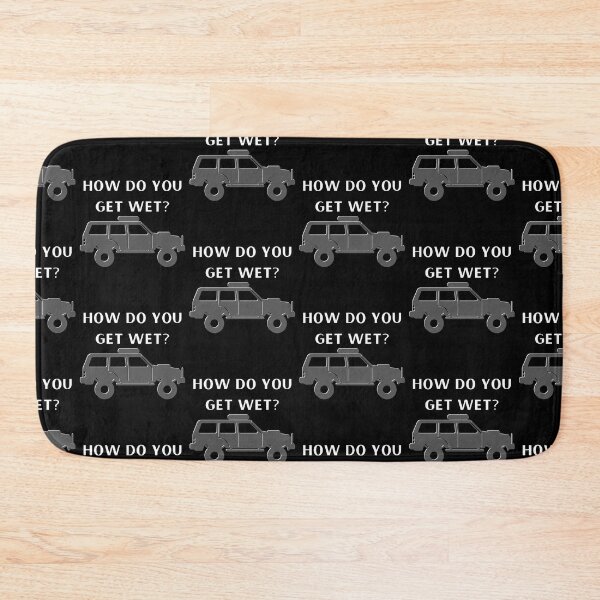 Item preview, How Do You get Wet Land Cruiser, Vintage Fj  Toyota, land cruiser, off road truck, fj40 Toyota trucks, 91 land cruiser designed and sold by AkBrokeBikes.
