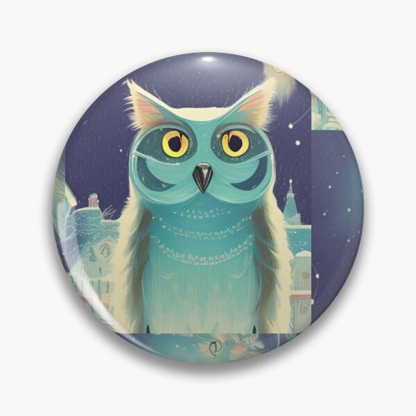 Item preview, A Cat and An Owl designed and sold by hasanclgn.